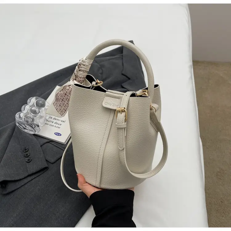 Women's Soft Leather Crossbody Bag Beige 2025 — feature 36