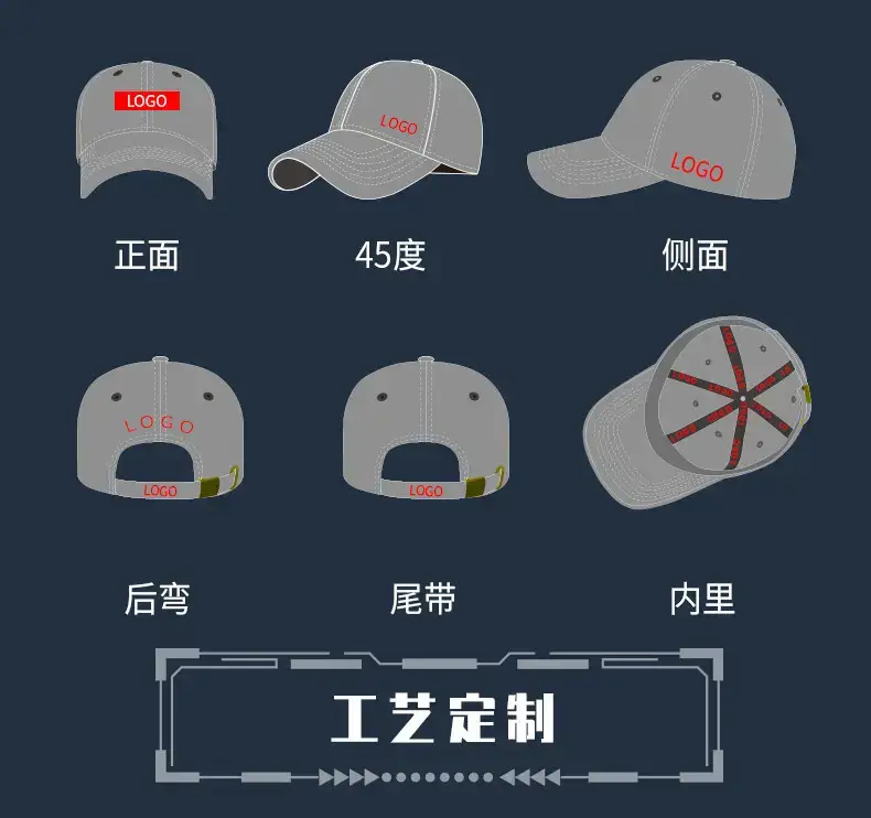 2025 Denim Baseball Cap Retro Distressed Spring Summer — feature 33