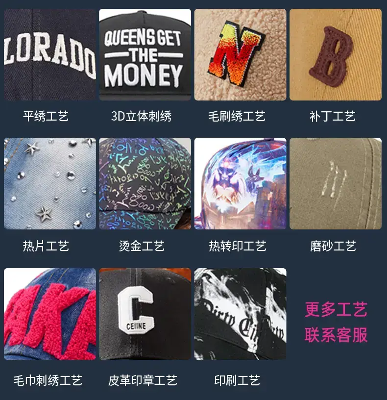 2025 Denim Baseball Cap Retro Distressed Spring Summer — feature 34