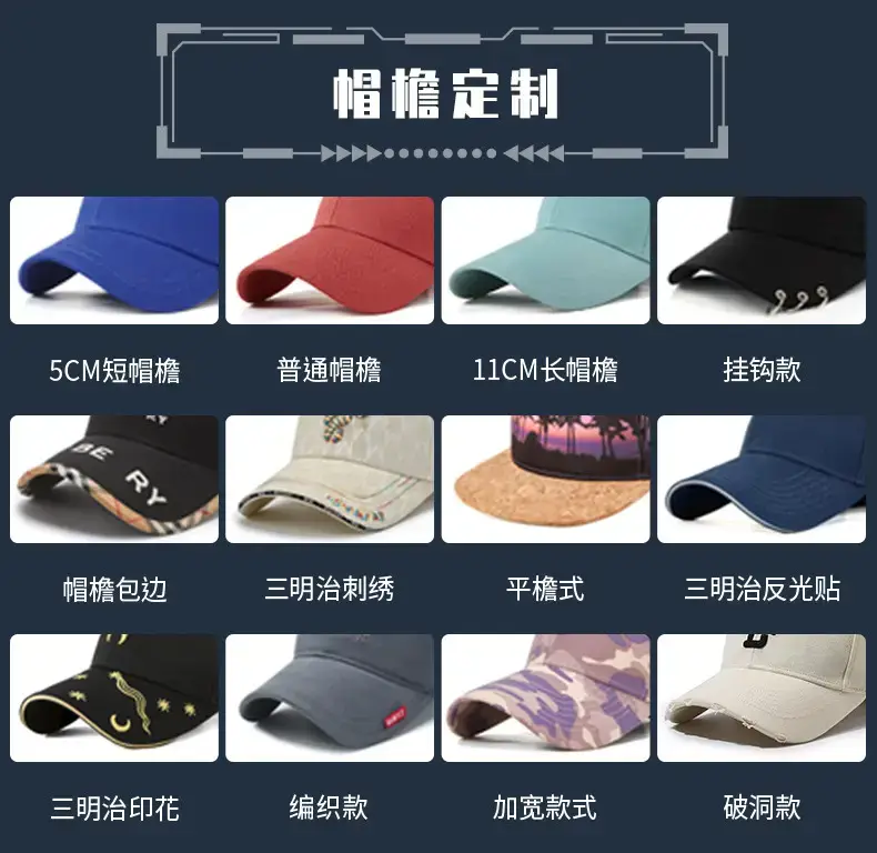 2025 Denim Baseball Cap Retro Distressed Spring Summer — feature 36