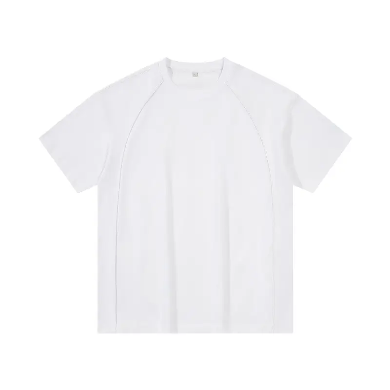 Dengjue Men's 230G Cotton Short Sleeve T-Shirt Olive Black - Image 3