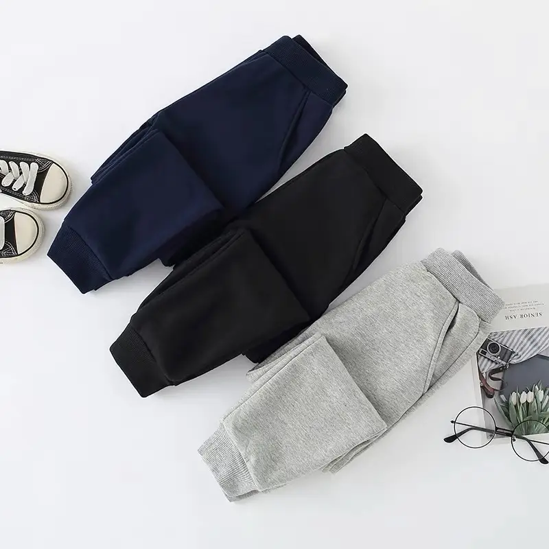Children's Pants, Autum and Winter, Boys' Sweatpants, Girls' Autum Sweatpants, Casual Pants, Versatile Velvet Pants for Kidsren and Middle-Aged Kidsren — feature 12