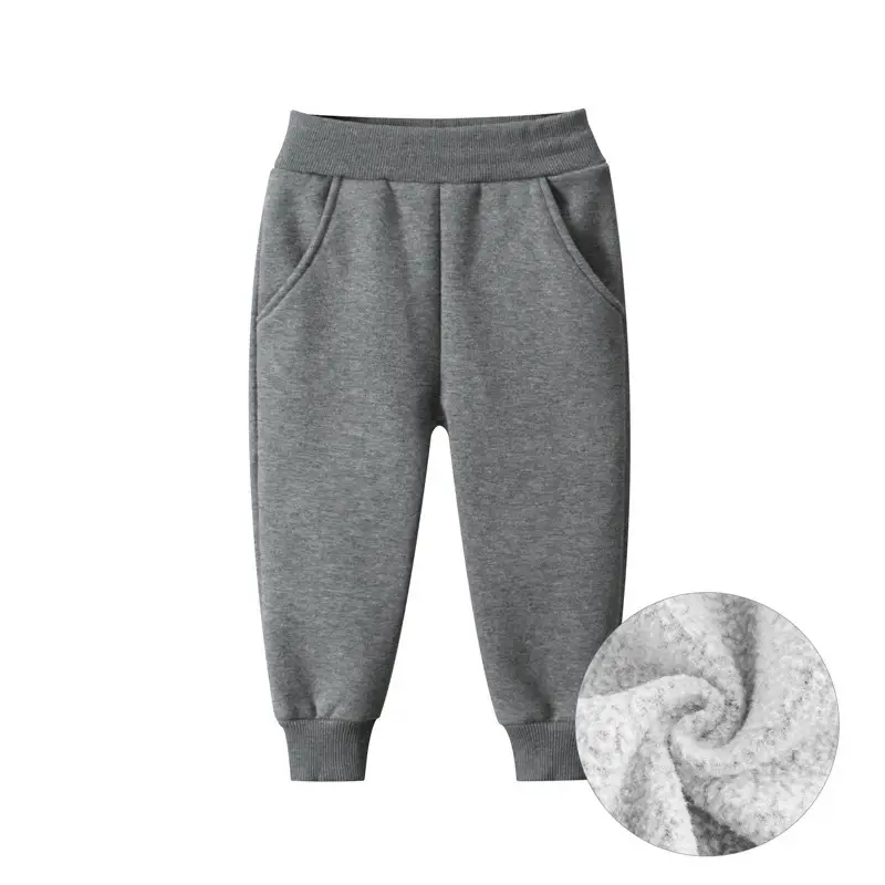 Children's Pants, Autum and Winter, Boys' Sweatpants, Girls' Autum Sweatpants, Casual Pants, Versatile Velvet Pants for Kidsren and Middle-Aged Kidsren