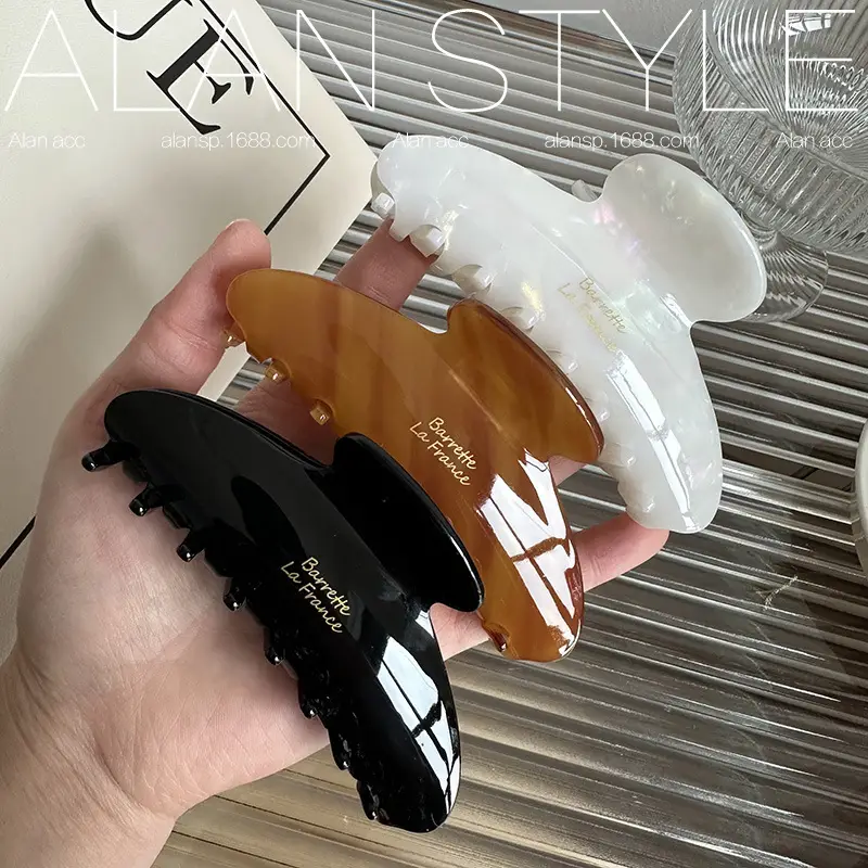 Women's French Style Shark Clip for Hairpin
