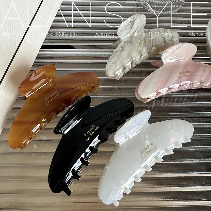 Women's French Style Shark Clip for Hairpin