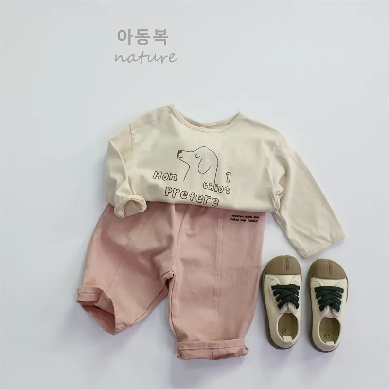 2025 Spring Kids T-Shirt Long Sleeve Girls Korean Style Printed — feature 8