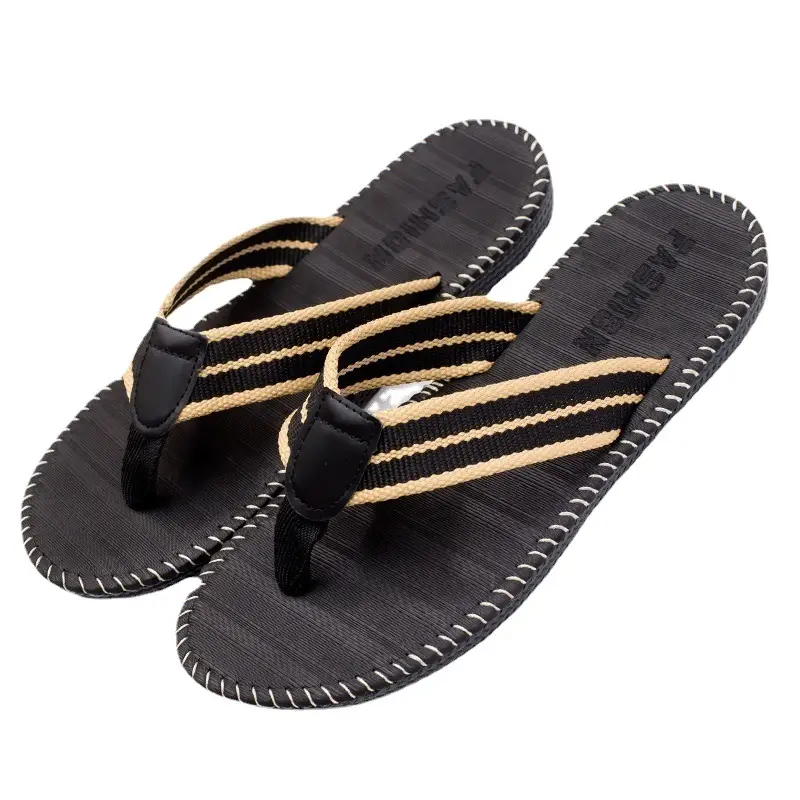Flip flops men's summer Korean style men's beach slippers sandals Flip-Flops flip-flops same style Internet celebrity slippers fashion - Image 6