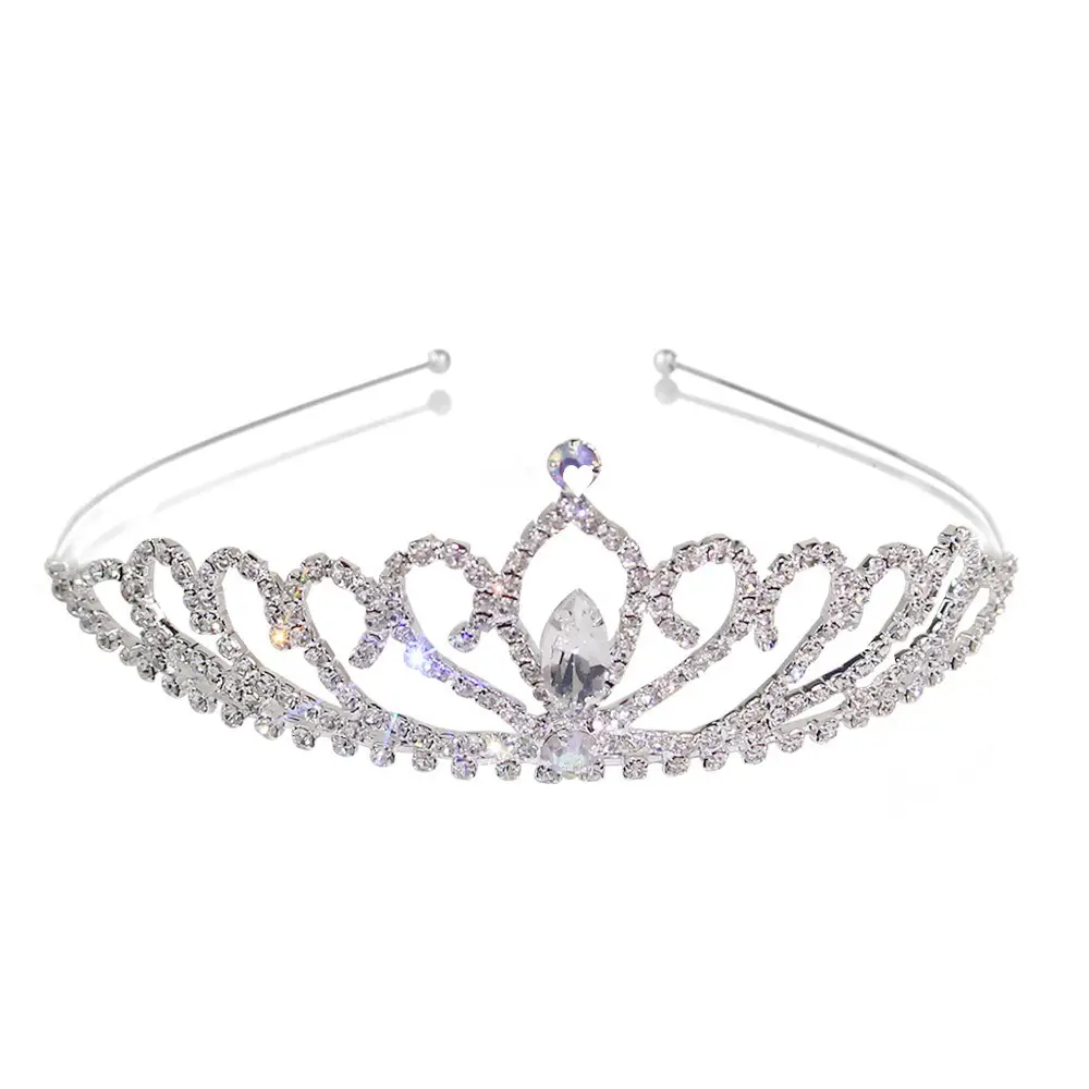 Cross-Border Bridal Hair Hoop Set with Rhinestones — feature 42