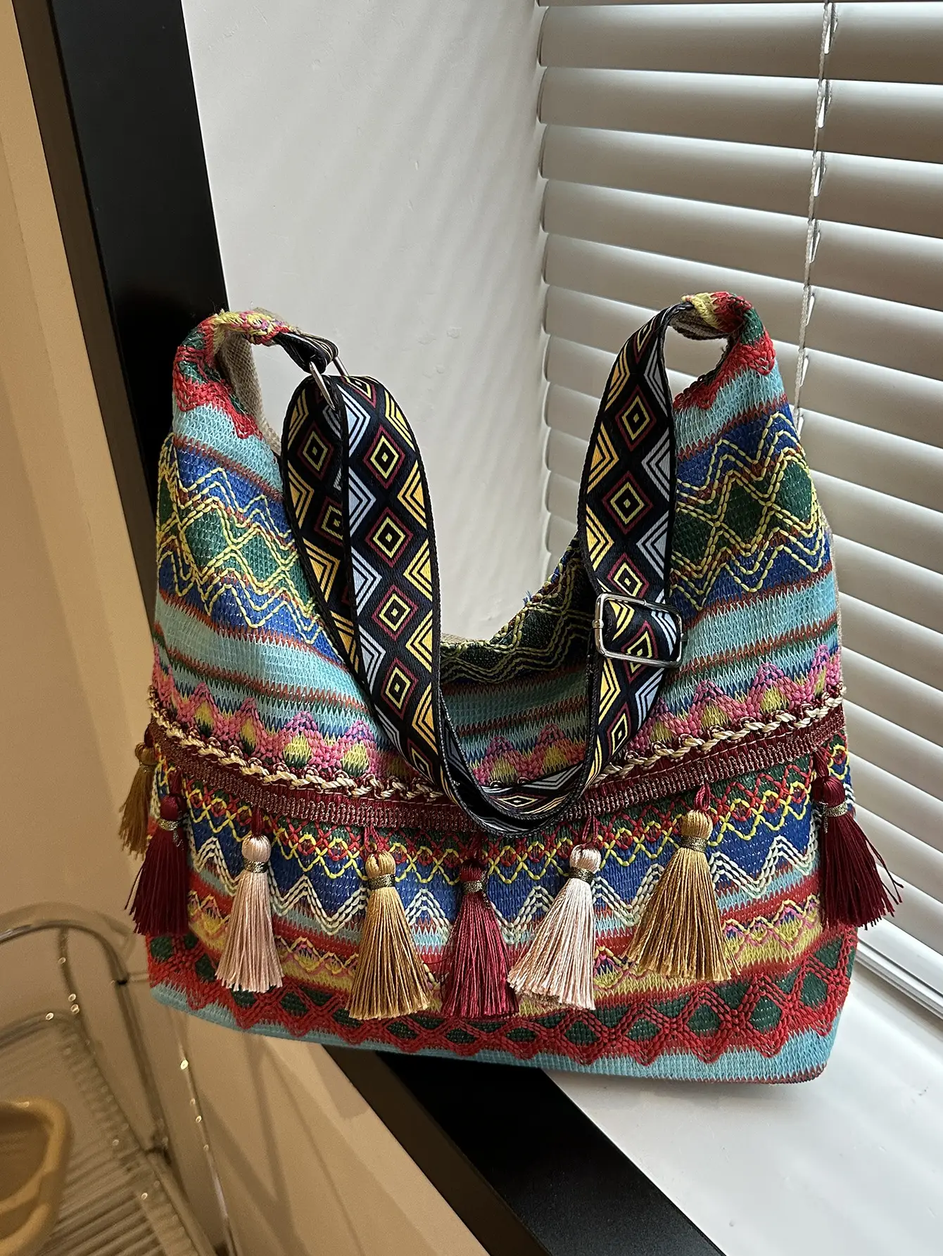 Chinese Ethnic Tassel Shoulder Bag 2024 Women - Image 6