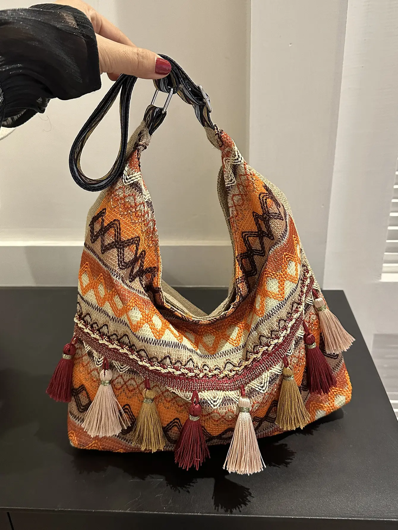 Chinese Ethnic Tassel Shoulder Bag 2024 Women - Image 8