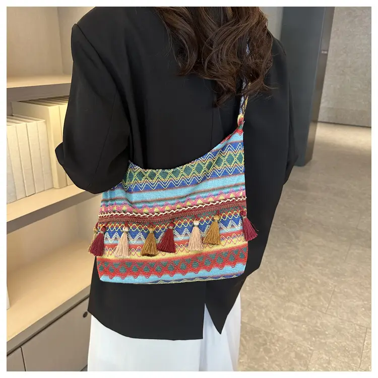 Chinese Ethnic Tassel Shoulder Bag 2024 Women — feature 23