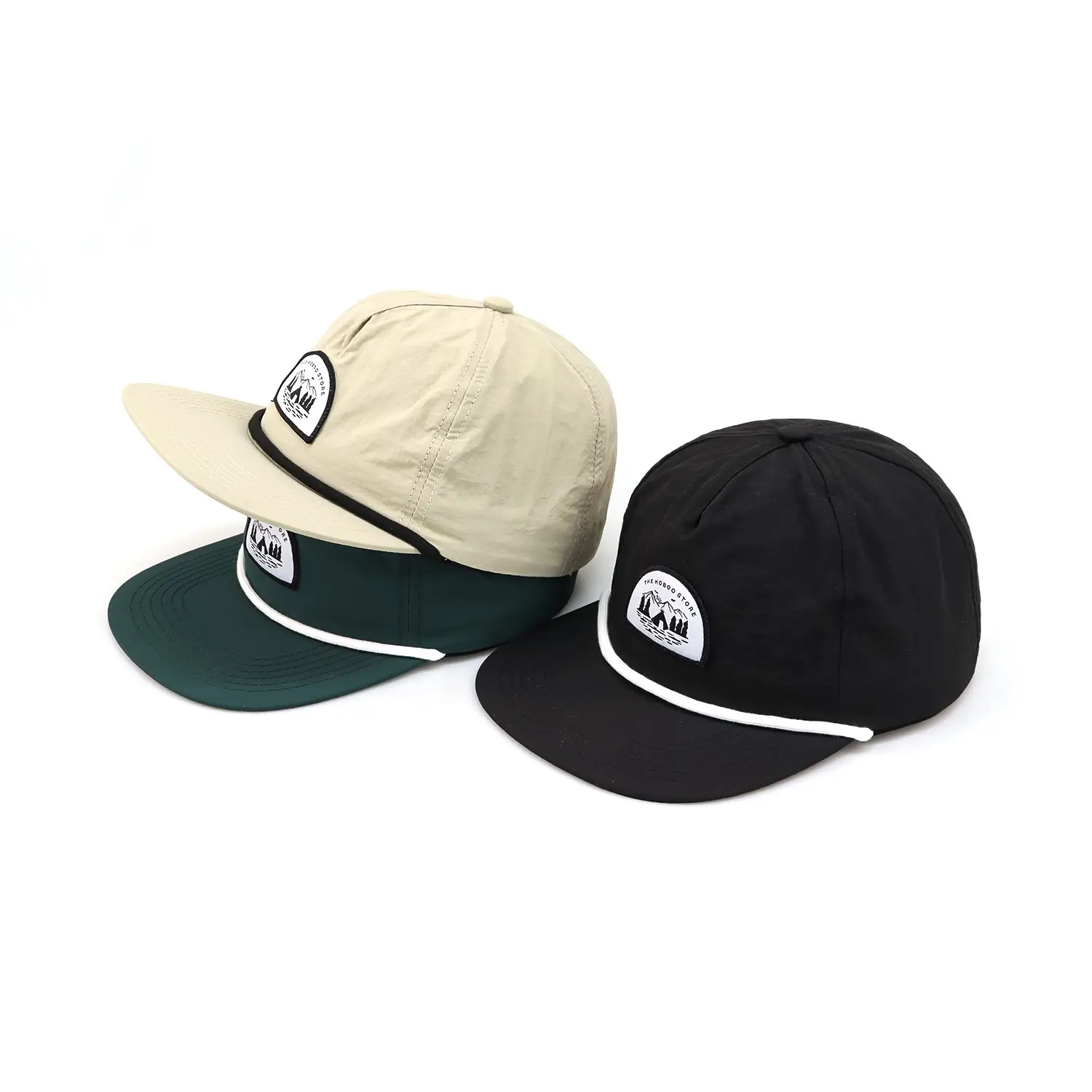 Japanese Style Flat-Brimmed Peaked Cap for Men Women Summer Sunshade Quick-Drying Baseball Cap - Image 2