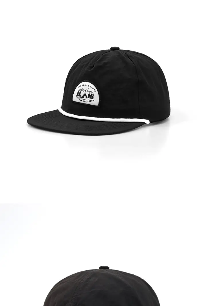 Japanese Style Flat-Brimmed Peaked Cap for Men Women Summer Sunshade Quick-Drying Baseball Cap — feature 5