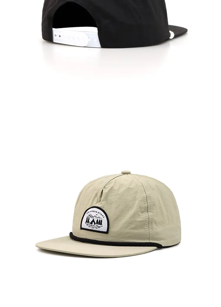 Japanese Style Flat-Brimmed Peaked Cap for Men Women Summer Sunshade Quick-Drying Baseball Cap — feature 6
