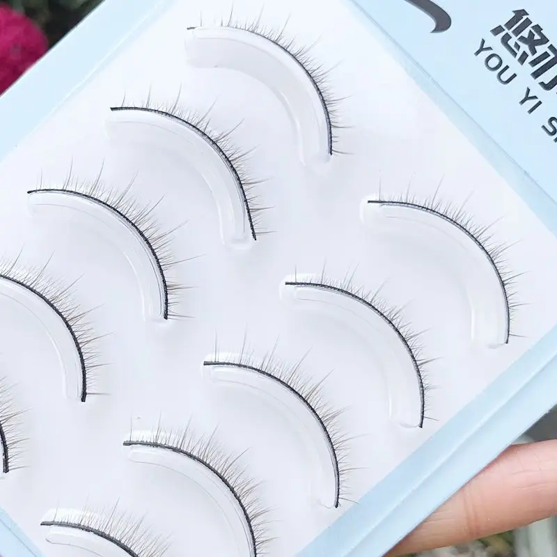 Super Short Brown False Eyelashes for Women — feature 6