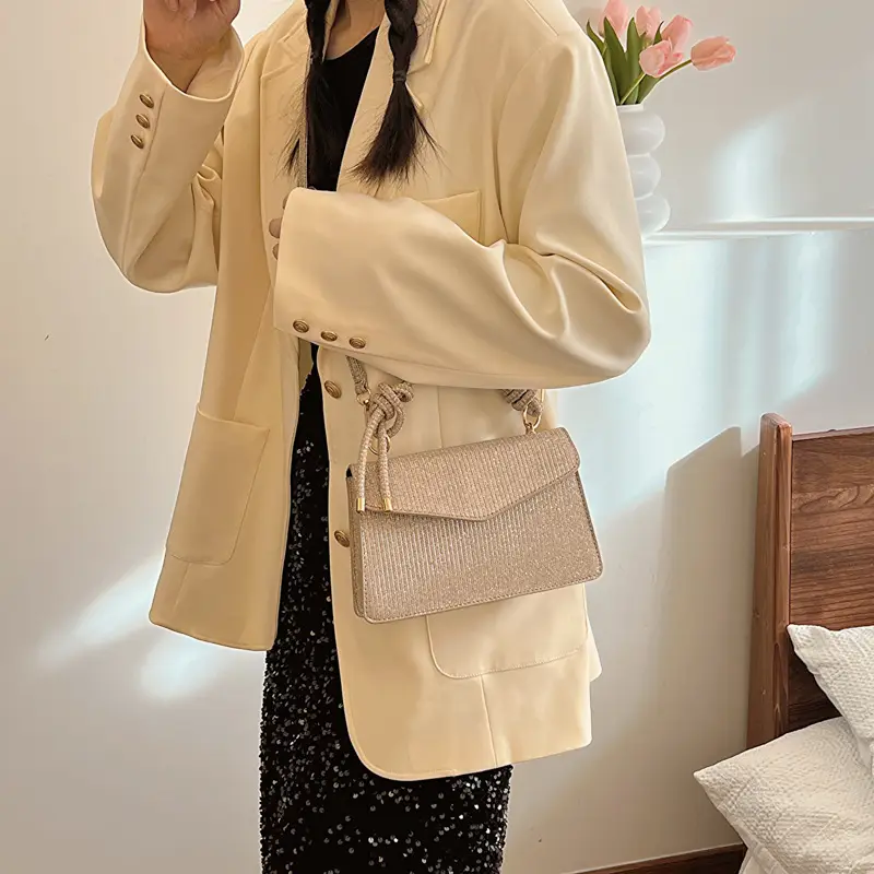 Women's 2024 Spring Shoulder Bag Set with Crossbody & Handbag - Image 7