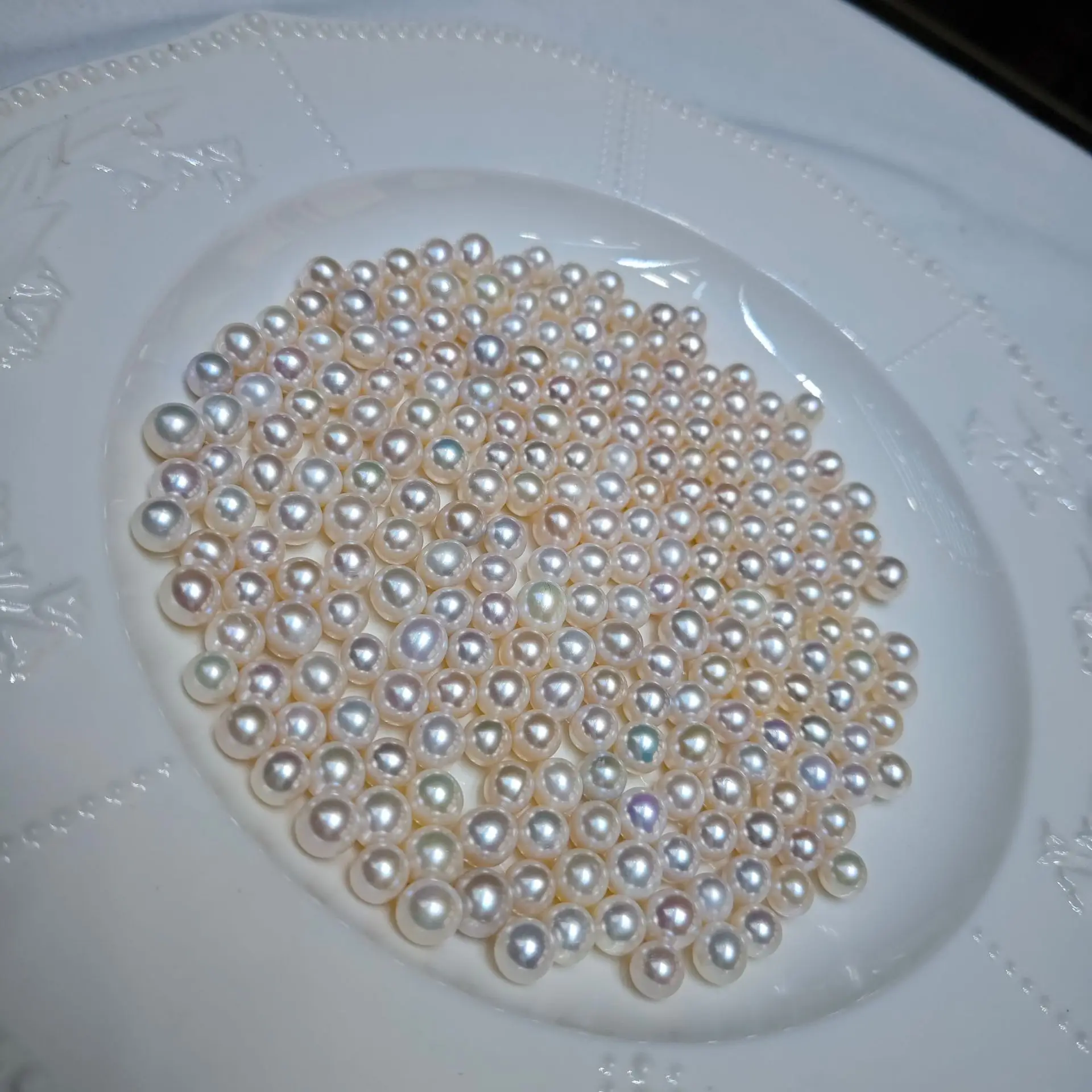 7-8mm Fresh Water Pearl Beads Wholesale DIY Handmade - Image 4