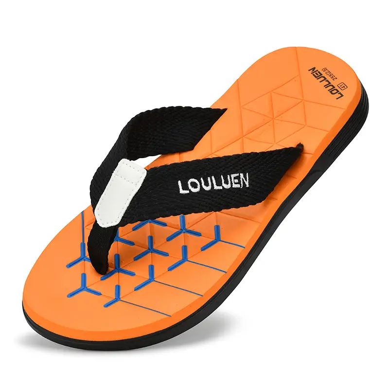 Cross-border flip-flops men's beach slippers men's summer non-slip outer wear flip-flop in stock wholesale Flip-flops - Image 12