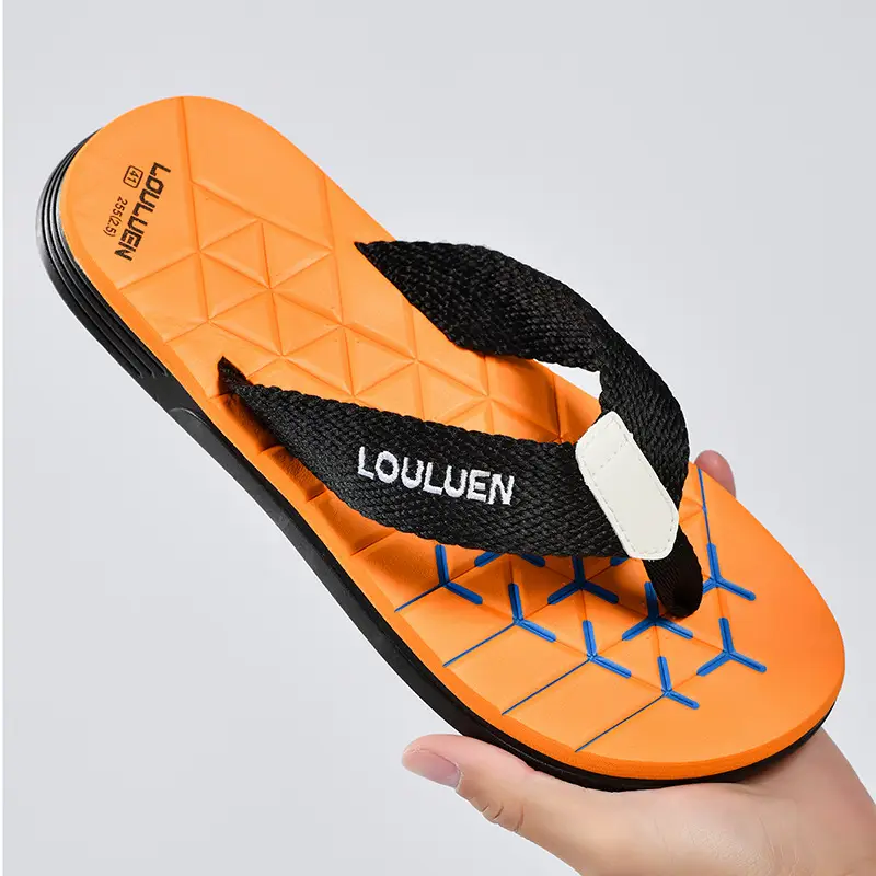 Cross-border flip-flops men's beach slippers men's summer non-slip outer wear flip-flop in stock wholesale Flip-flops - Image 5