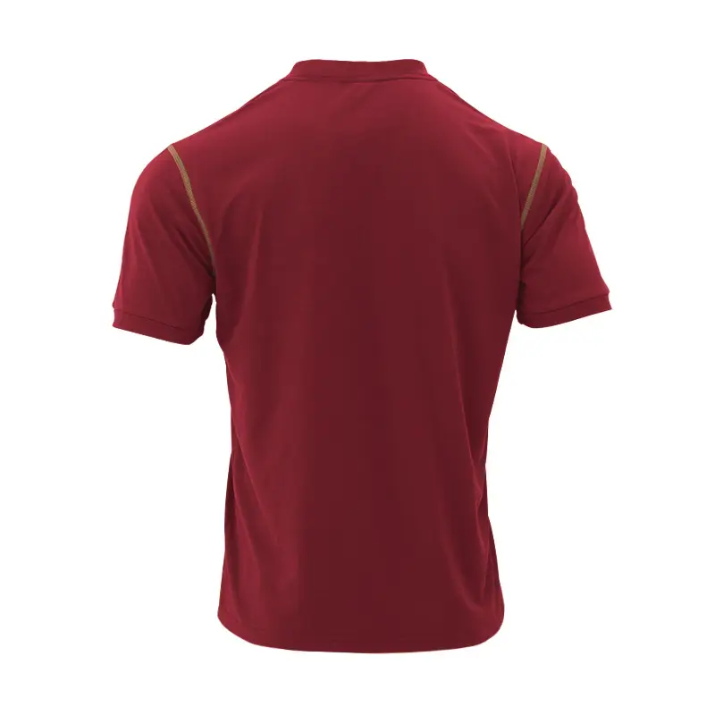Men's Maroon Short Sleeve T-Shirt Amazon Color — feature 27