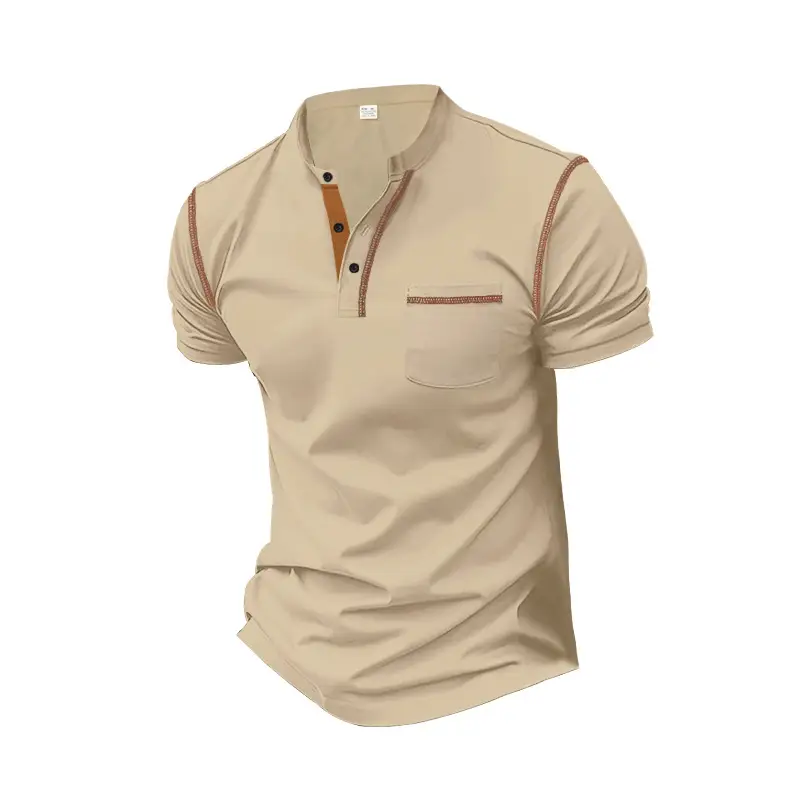 Men's Maroon Short Sleeve T-Shirt Amazon Color - Image 5