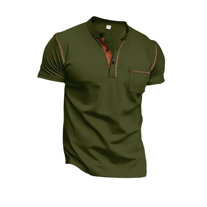 Men's Maroon Short Sleeve T-Shirt Amazon Color - Image 6