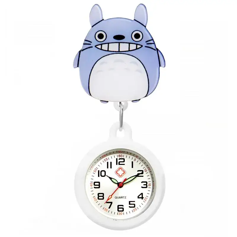 Cute Cloud Design Digital Temperature Nurse Watch - Image 166