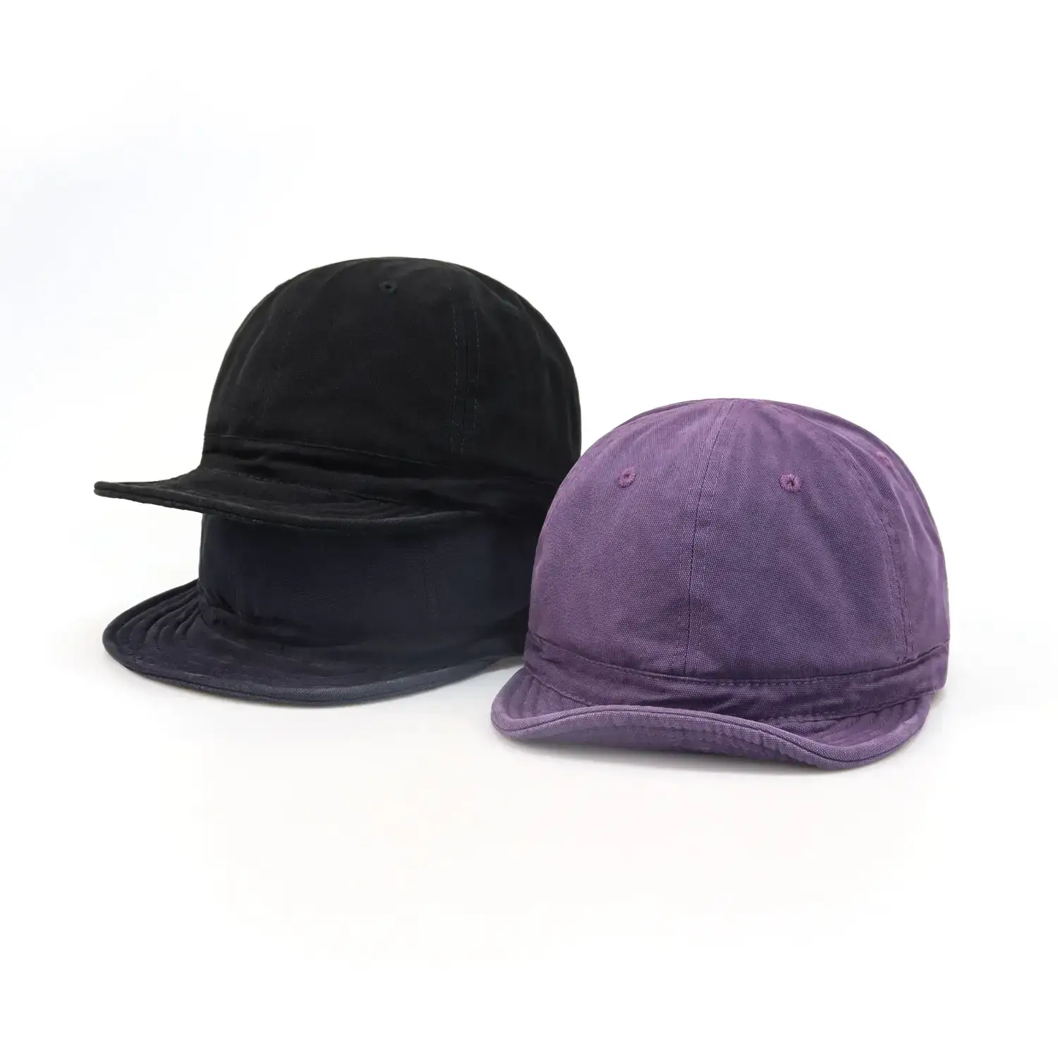Purple Washable Baseball Cap for Women Large Head - Image 4