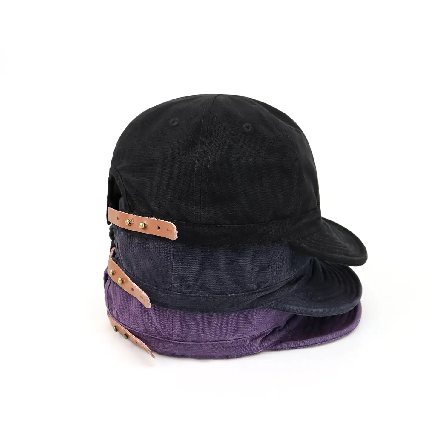 Purple Washable Baseball Cap for Women Large Head - Image 6