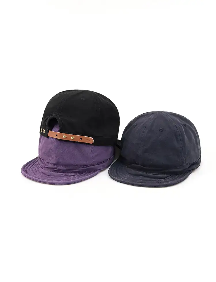 Purple Washable Baseball Cap for Women Large Head — feature 3