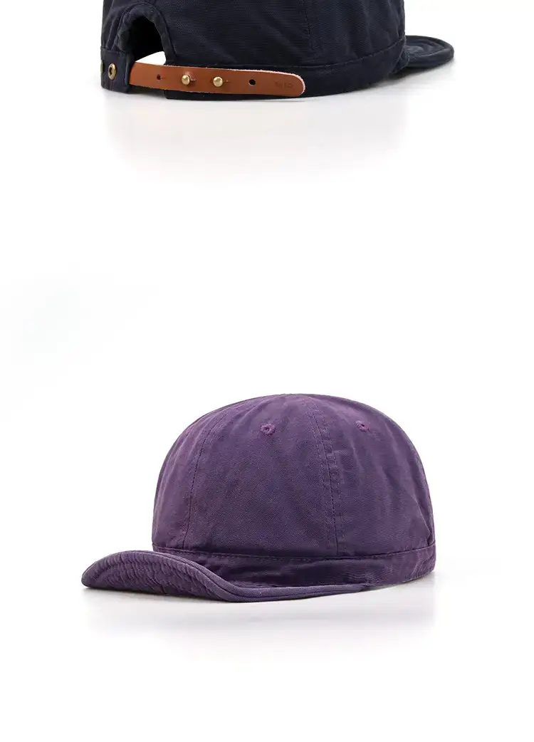Purple Washable Baseball Cap for Women Large Head — feature 6