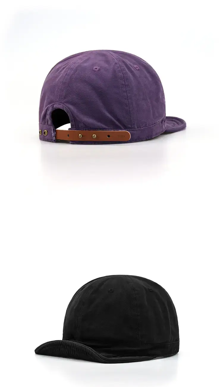 Purple Washable Baseball Cap for Women Large Head — feature 7