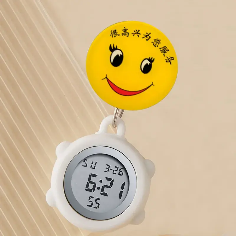 Digital Hanging Watch with Smile Design - Image 3