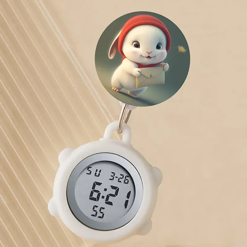 Digital Hanging Watch with Smile Design - Image 40