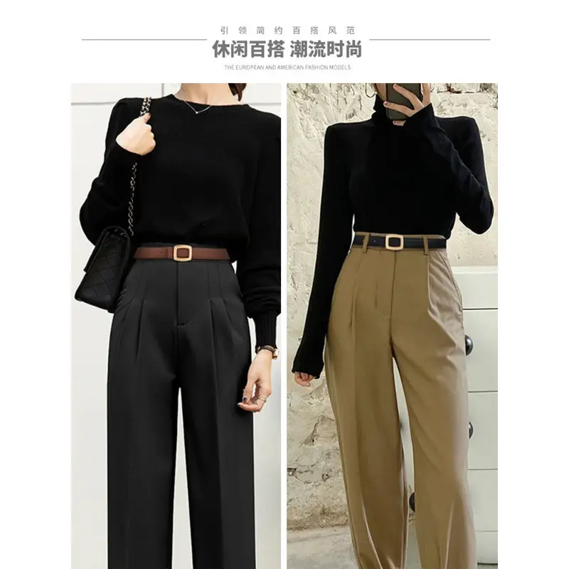 Women's Leather Belt with Buckle & 2.5cm Inner - Image 12