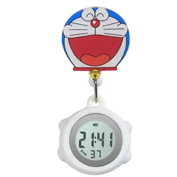 Nurse Electronic Digital Pocket Watch Pink - Image 55
