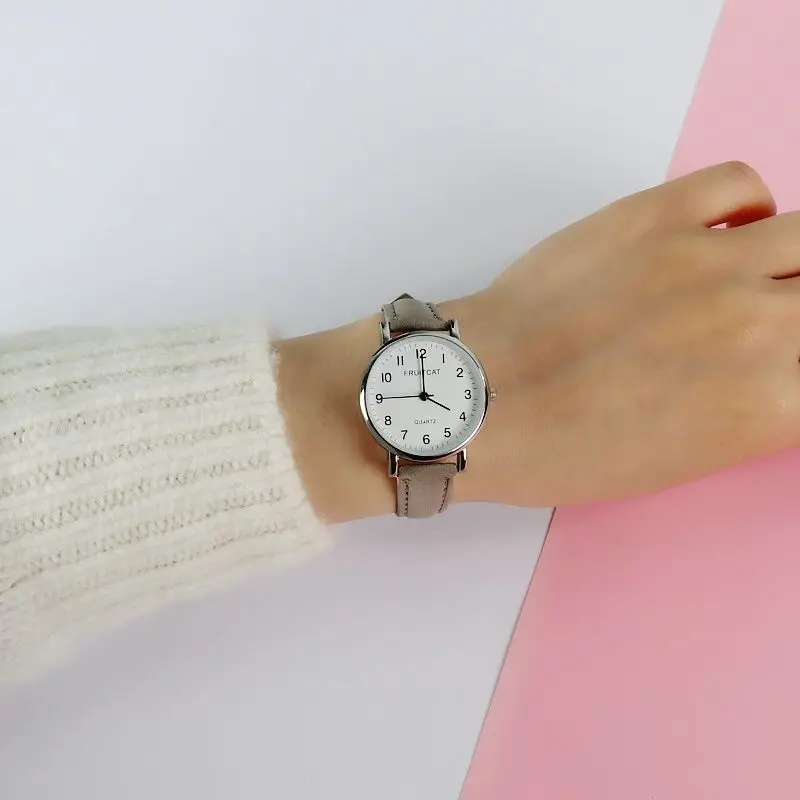 Simple Digital Couple Watch Men Women Belt — feature 10