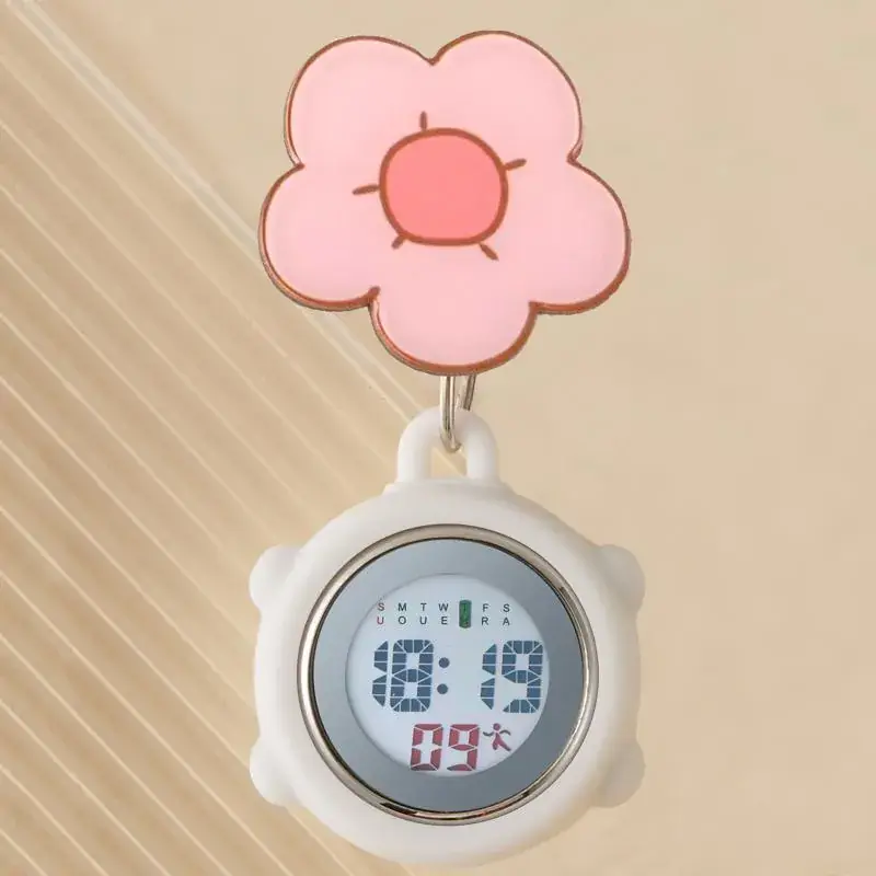 Multifunctional Cloud Nurse Watch with Rechargeable Battery - Image 102