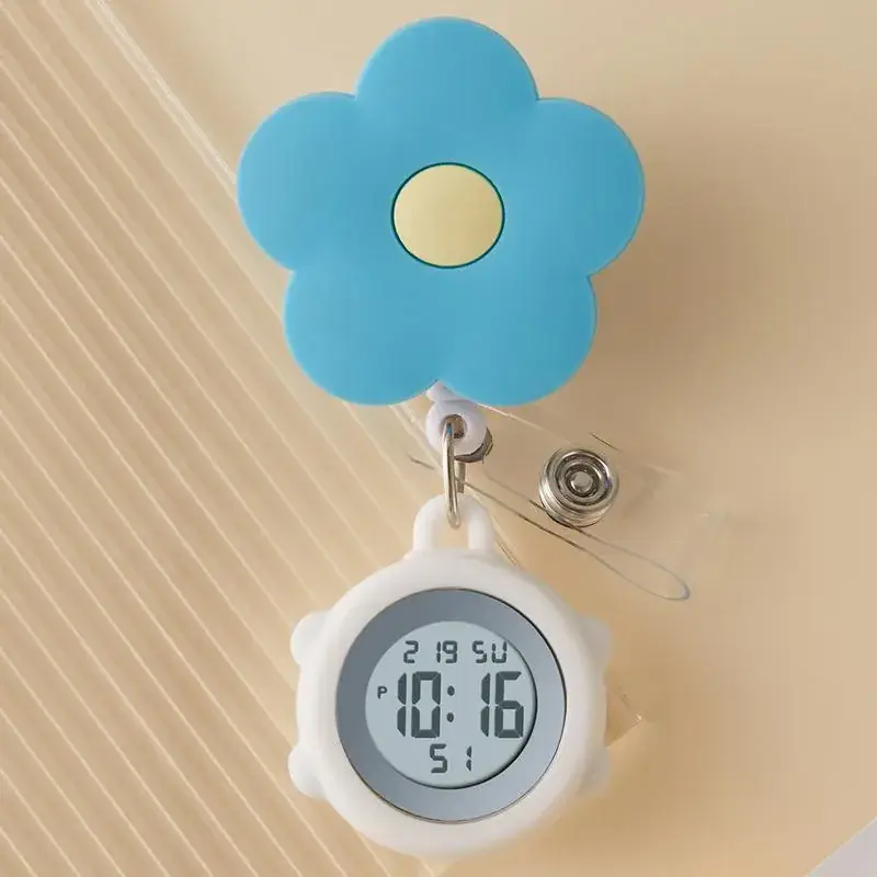 Multifunctional Cloud Nurse Watch with Rechargeable Battery - Image 27