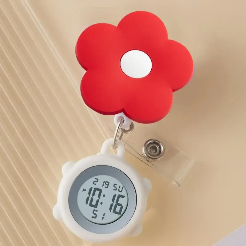 Multifunctional Cloud Nurse Watch with Rechargeable Battery - Image 36