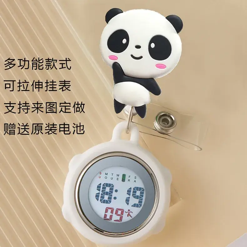 Multifunctional Cloud Nurse Watch with Rechargeable Battery - Image 78