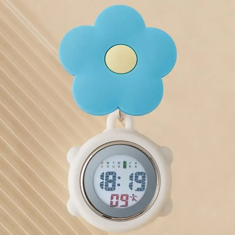 Multifunctional Cloud Nurse Watch with Rechargeable Battery - Image 95