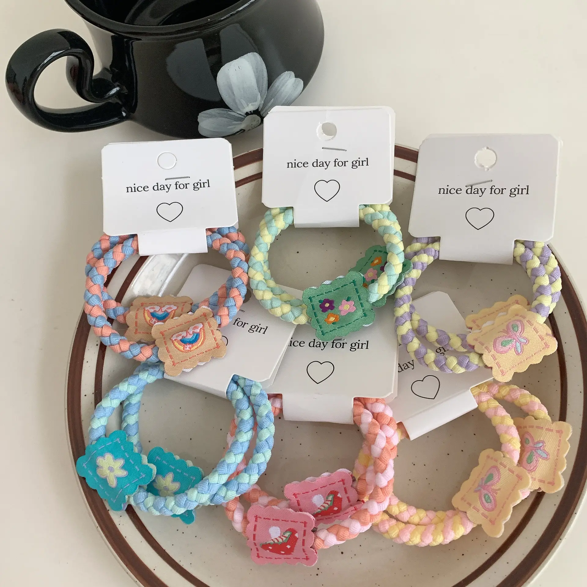 Cute Hair Rope Girls' Elastic Rubber Band Hair Ties — feature 13