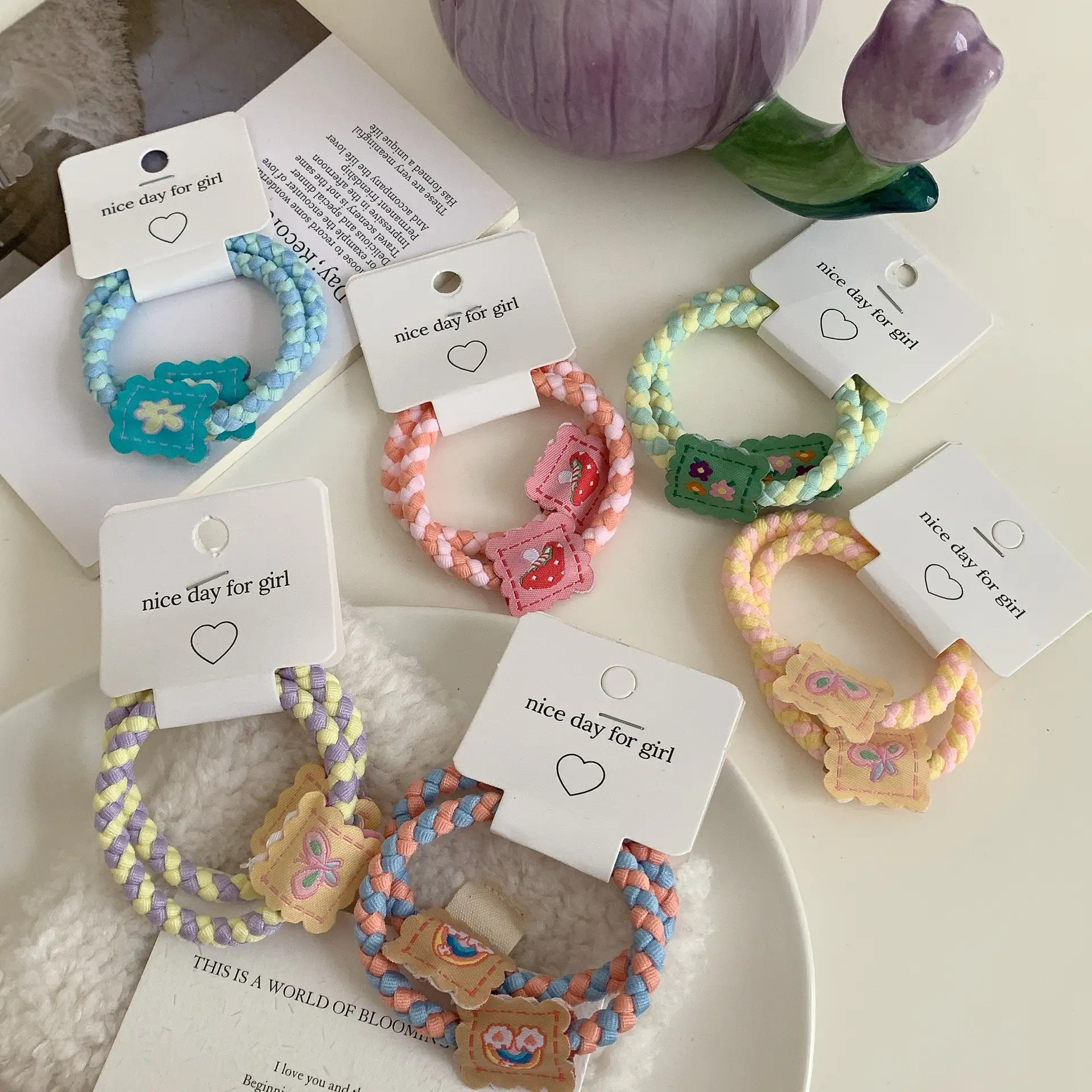 Cute Hair Rope Girls' Elastic Rubber Band Hair Ties — feature 15
