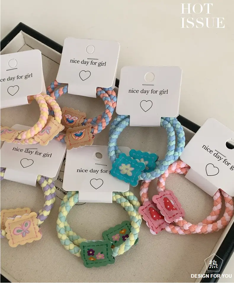 Cute Hair Rope Girls' Elastic Rubber Band Hair Ties — feature 3