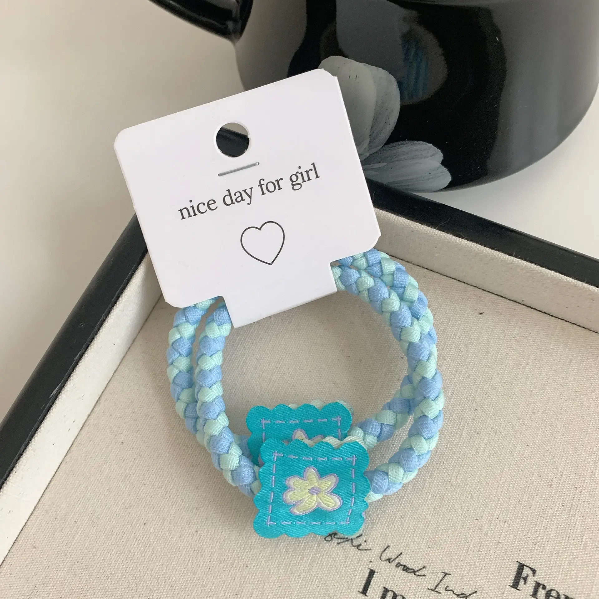 Cute Hair Rope Girls' Elastic Rubber Band Hair Ties - Image 3