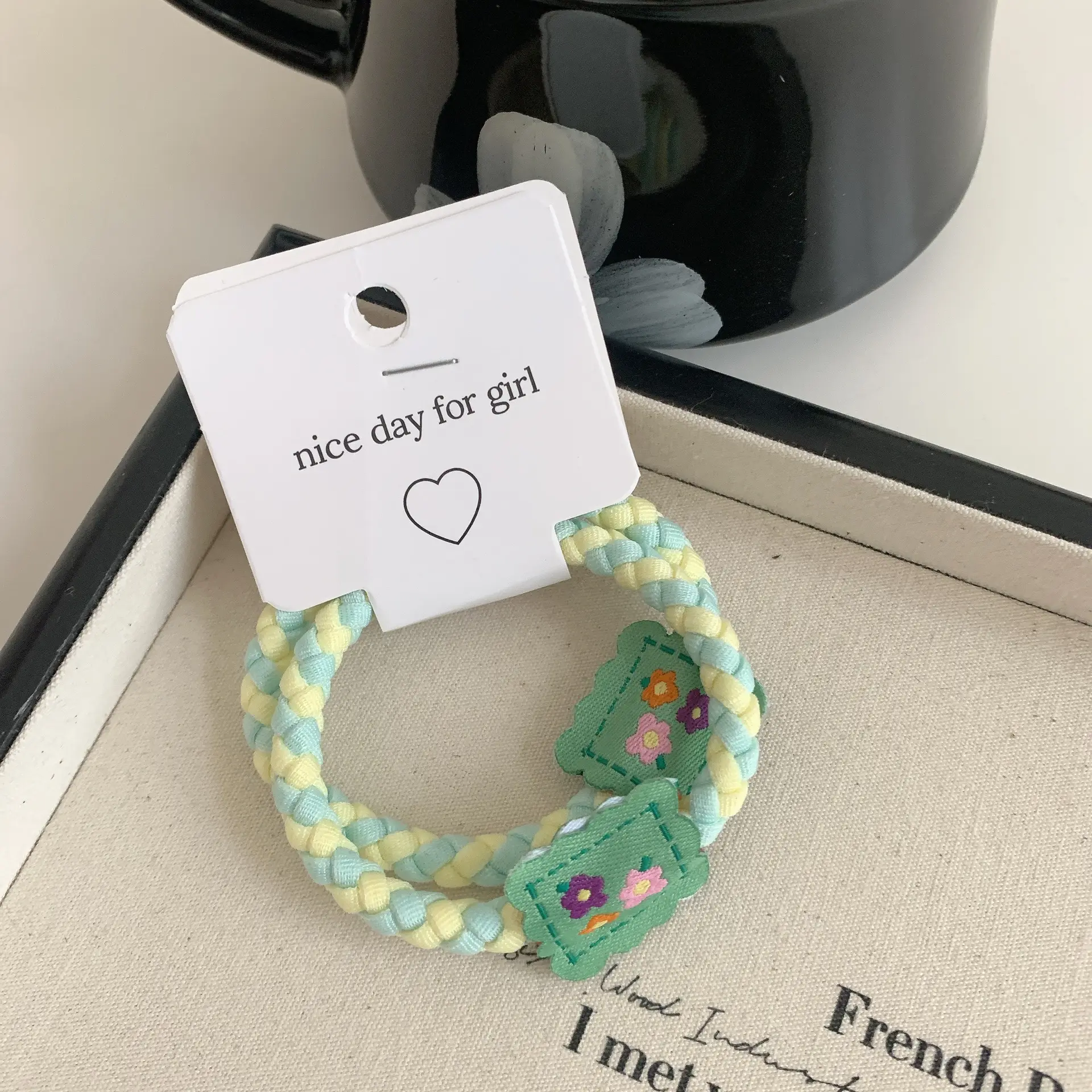 Cute Hair Rope Girls' Elastic Rubber Band Hair Ties - Image 4