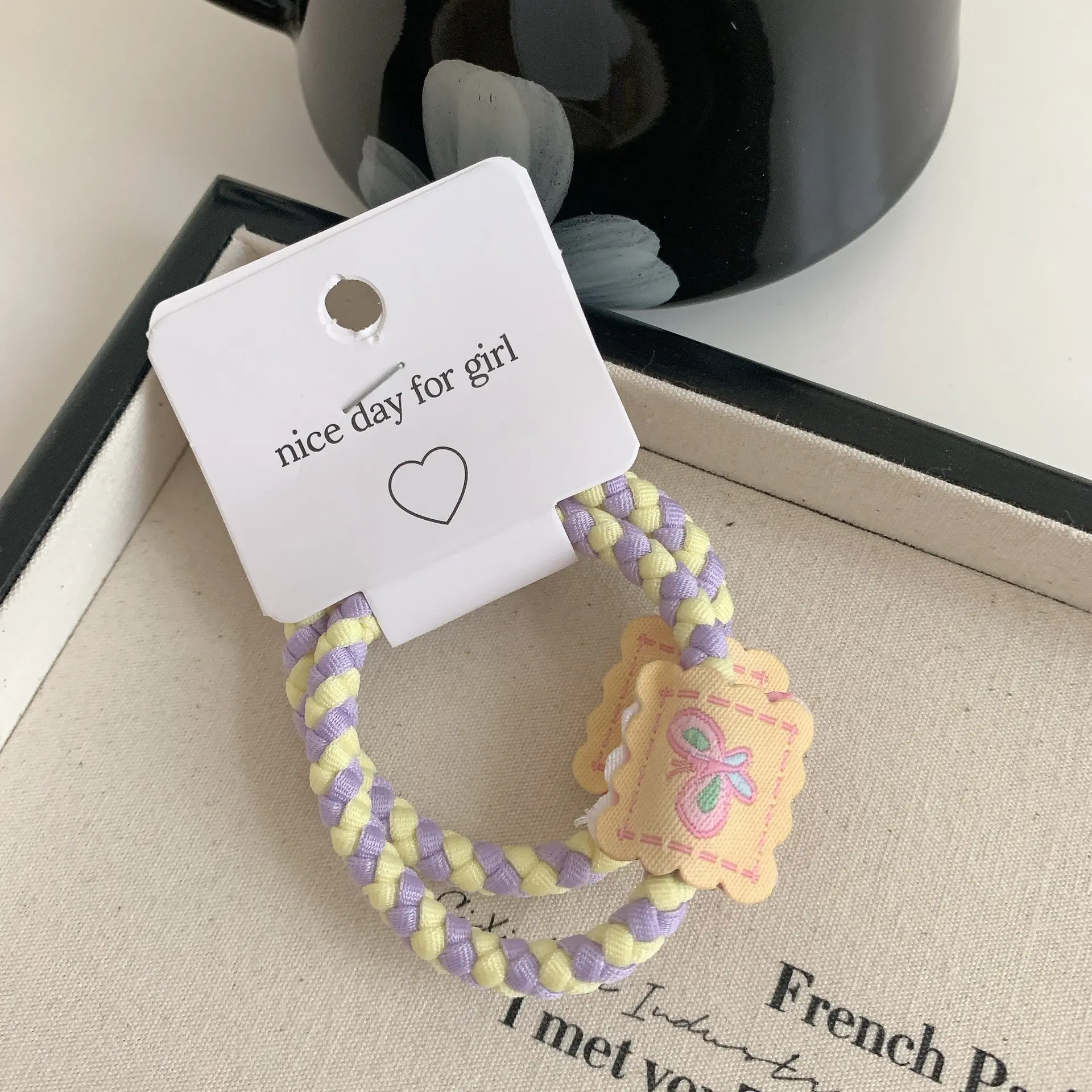 Cute Hair Rope Girls' Elastic Rubber Band Hair Ties - Image 6