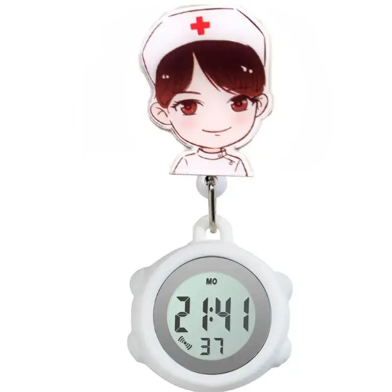Lish Stitch Electronic Nurse Watch Blue Pink - Image 47