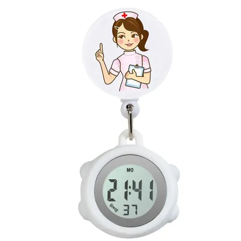 Lish Stitch Electronic Nurse Watch Blue Pink - Image 35
